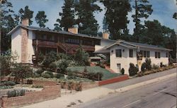 The Wayfarer Apartment Hotel Carmel, CA Postcard Postcard Postcard