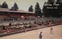 Luring Pines Mountain Club Postcard