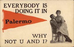 Everybody is Doing It In Palermo Postcard