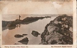 Fishing Grounds at Moss Beach San Francisco, CA Postcard Postcard Postcard