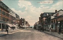 Upper Main Street Nyack, NY Postcard Postcard Postcard