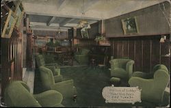 Portion of Lobby - Hotel Von Dorn Postcard