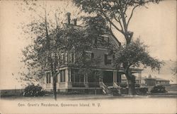 General Grant's Residence, Governors Island Postcard