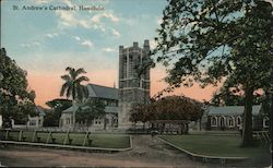 St. Andrew's Cathedral Honolulu, HI Postcard Postcard Postcard