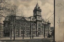 Central High School Postcard