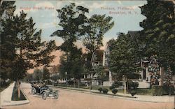 Rugby Road, Fiske, Terrace, Flatbush Brooklyn, NY Postcard Postcard Postcard