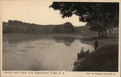 Above the Lake, Van Cortlandt Park Postcard