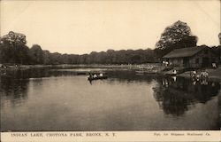 Indian Lake, Crotona Park Bronx, NY Postcard Postcard Postcard