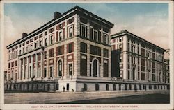 Kent Hall, Hall of Philosophy, Columbia University Postcard