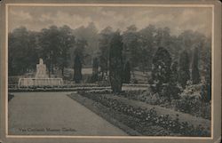 Van Cortlandt Museum Garden New York, NY Postcard Postcard Postcard