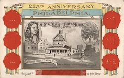 225th Anniversary of the Founding of Philadelphia Pennsylvania Postcard Postcard Postcard