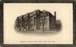 Museum of Art, Central Park Postcard