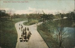 Bridle Path in Central Park New York, NY Postcard Postcard Postcard