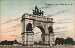 Memorial Arch Brooklyn, NY Postcard Postcard Postcard