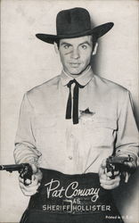 Pat Conway at Sheriff Hollister Actors Arcade Card Arcade Card Arcade Card