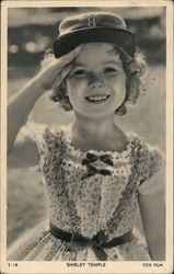 Shirley Temple Actresses Postcard Postcard Postcard