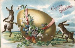 Easter Greeting Postcard