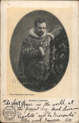 Enrico Caruso Actors Aime Dupont. Postcard Postcard Postcard