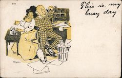 This Is My Busy day Postcard