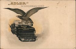 Adler Schreibmaschine Typewriters Postcard Postcard Postcard