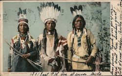 Apache Warriors Postcard