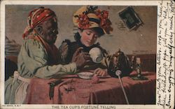 The Tea Cup's Fortune Teller Postcard