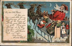 Letter from Santa Claus Postcard