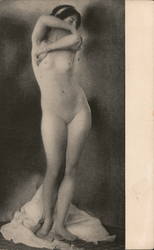 A Picture of a Naked Woman Postcard