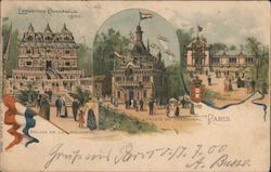 Exposition Universeille 1900 - Palais de la Hollande Postcard