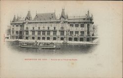 Exposition de 1900 - Palais de La Ville de Paris Postcard