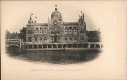 Italian Palace Paris Exposition 1900 Postcard