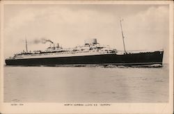 North German Lloyd S.S. "Europa" Boats, Ships Postcard Postcard Postcard