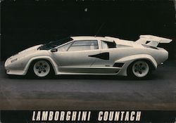 Lamborghini Countach Cars Postcard Postcard Postcard