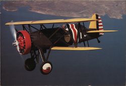 Boeing P-12E Aircraft Postcard Postcard Postcard