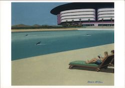 World's Deepest Swimming Pool at Afrikaans Sands Hotel South Africa Postcard Postcard Postcard