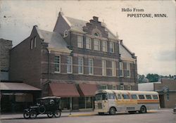 Pipestone County Historical Society Museum Building Postcard