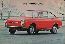 Fiat 850 Fast Back Coupe Cars Postcard Postcard Postcard