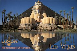 Luxor Casino Postcard