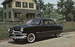 1950 Ford Tudor Sedan Cars Postcard Postcard Postcard