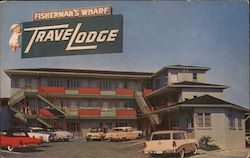 Fisherman's Wharf Travelodge, 1201 Columbus at Bay St. Postcard