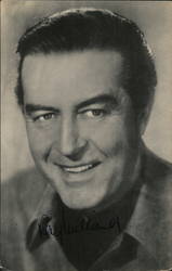 Ray Milland - The Gunman Actors Postcard Postcard Postcard