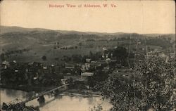 Birdseye View of Alderson Postcard