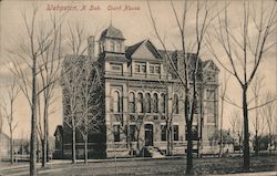 Court House Wahpeton, ND Postcard Postcard Postcard