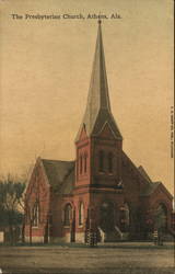 The Presbyterian Church Athens, AL Postcard Postcard Postcard