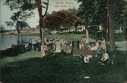 Picnic Party Postcard