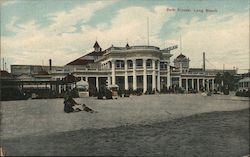 Bath House, Long Beach California Postcard Postcard Postcard