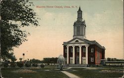 Masonic Home Chapel Postcard