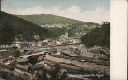 Mauch Chunk and Mt. Pisgah Postcard