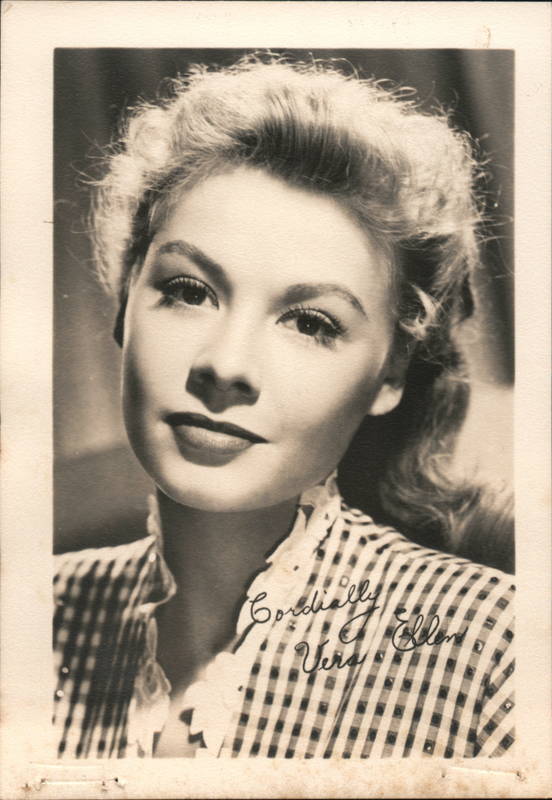 Vera Ellen Actresses Original Photograph