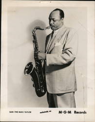 Sam the Man Taylor, Saxaphonist Performers & Groups Original Photograph Original Photograph Original Photograph